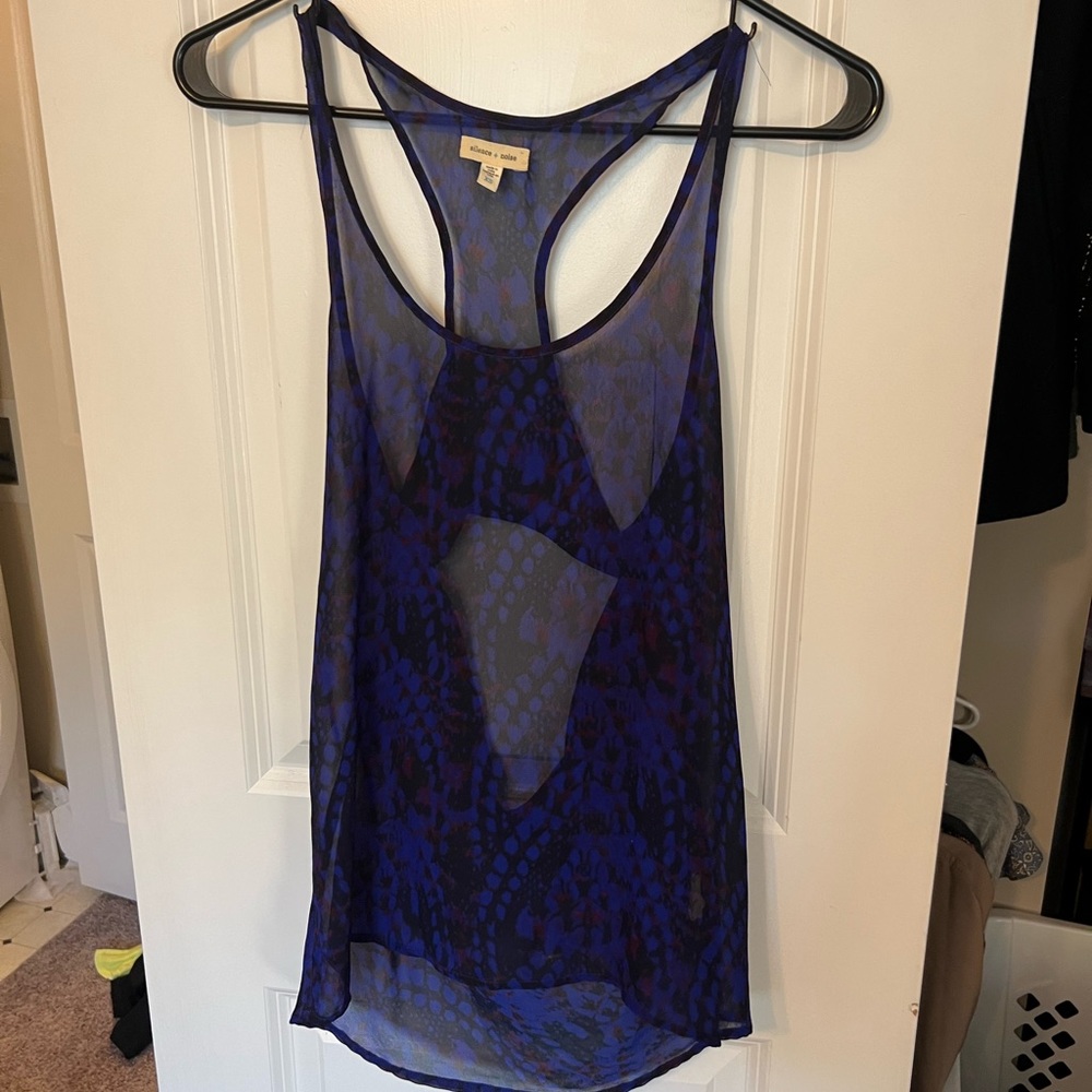 Open back silence and noise tank xs